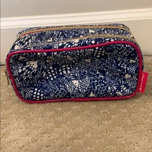 Lilly Pulitzer Target Blue White Fish Upstream Bag